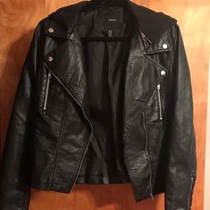 Leather jacket